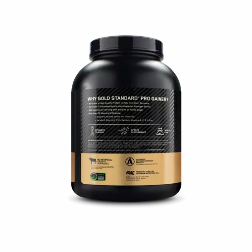 Optimum Nutrition GOLD STANDARD® Pro Gainer Vanilla Custard 5.09 lb (14 Servings) | 5738JUOKZ