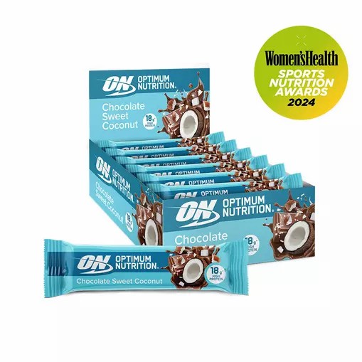 Optimum Nutrition Protein Bar Chocolate Sweet Coconut 720 grams (12 Bars) | 6349MFHTX